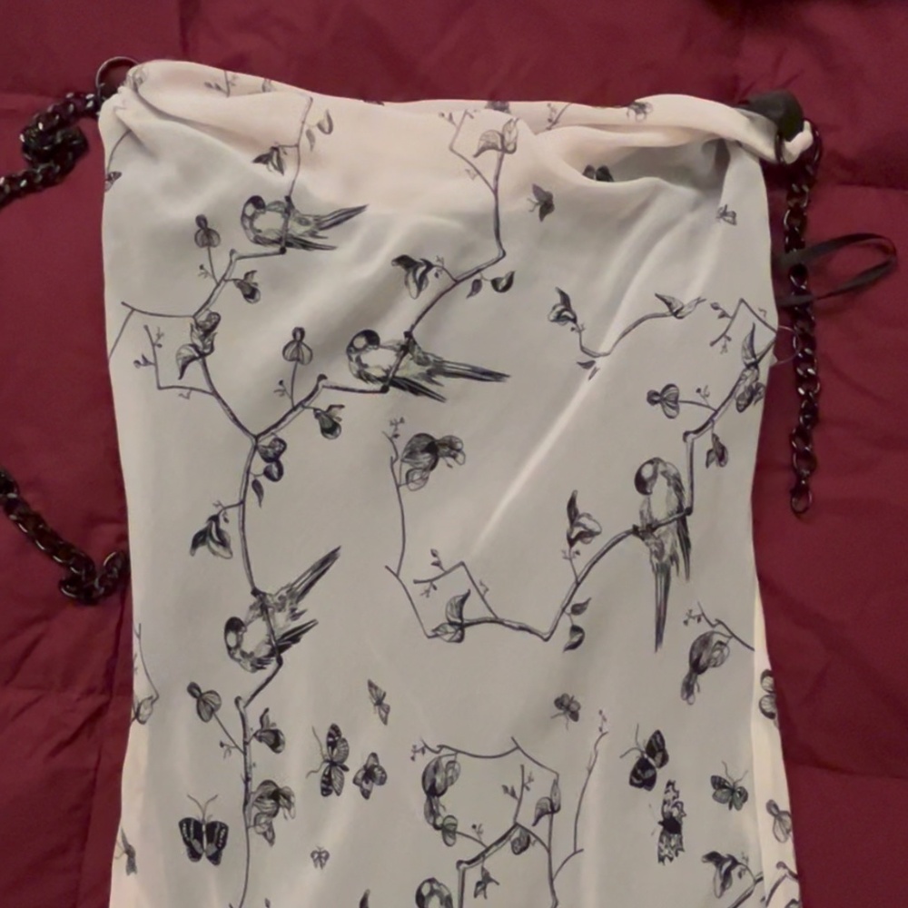 NWT RACHEL Rachel Roy Sparrow Bird Chain Dress Size 0